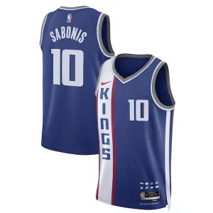Eccezionale Stupendo Domantas Sabonis Sacramento Kings Nike Unisex 2023/24 Swingman Jersey Blue City Edition