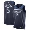 Pratico Gorgeous Anthony Edwards Minnesota Timberwolves Nike Unisex Swingman Jersey Icon Edition Navy