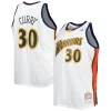 Fantastico Stephen Curry Golden State Warriors Big & Tall Hardwood Classics 2008/09 Swingman Jersey White