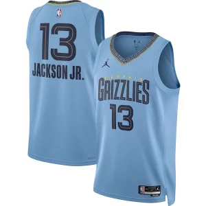 Meraviglioso Jaren Jackson Jr. Memphis Grizzlies Jordan Brand Unisex Swingman Jersey Statement Edition Light Blue