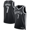 Duraturo Incantevole Fantastico Kevin Durant Brooklyn Nets Nike Unisex Swingman Jersey Icon Edition Black/White