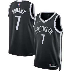 Duraturo Incantevole Fantastico Kevin Durant Brooklyn Nets Nike Unisex Swingman Jersey Icon Edition Black/White