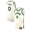 Bellissimo Attraente Nike Jayson Tatum Boston Celtics Authentic Jersey City Edition White