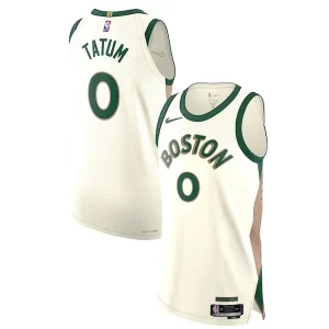 Bellissimo Attraente Nike Jayson Tatum Boston Celtics Authentic Jersey City Edition White