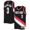 Trendy Eccezionale Lussuoso C.J. McCollum Portland Trail Blazers Nike Youth 2021/22 Diamond Swingman Jersey Icon Edition Black