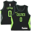 Delizioso Resistente Accattivante Jayson Tatum Boston Celtics Nike Toddler 2024/25 Swingman Player Jersey City Edition Black