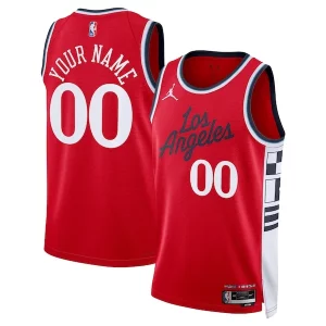 Accattivante Cool LA Clippers Jordan Brand Unisex 2024/25 Custom Swingman Jersey Statement Edition Red