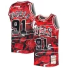 Resistente Dennis Rodman Chicago Bulls 1997/98 Hardwood Classics Lunar New Year Swingman Jersey Red
