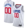 Meraviglioso Resistente LA Clippers Nike Unisex Swingman Custom Jersey White Association Edition