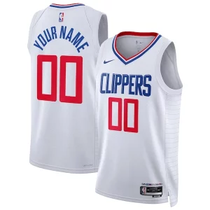 Meraviglioso Resistente LA Clippers Nike Unisex Swingman Custom Jersey White Association Edition