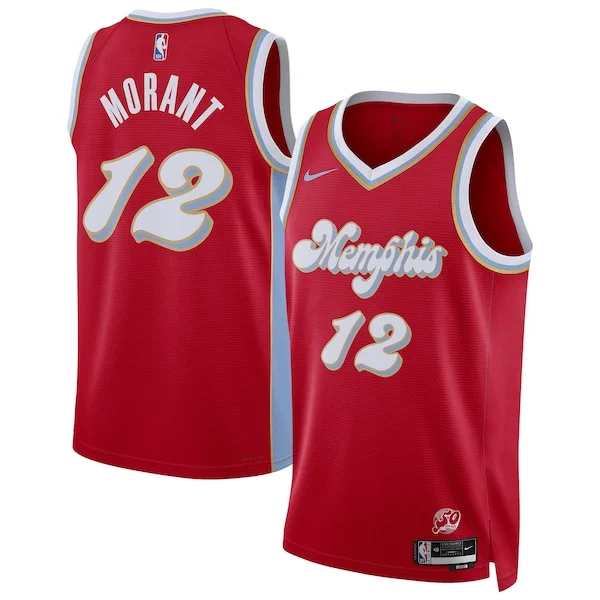 Classico Meraviglioso Ja Morant Memphis Grizzlies Nike Unisex 2024/25 Swingman Player Jersey City Edition Red