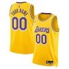 Versatile Los Angeles Lakers Nike 2021/22 Diamond Swingman Custom Jersey Icon Edition Gold