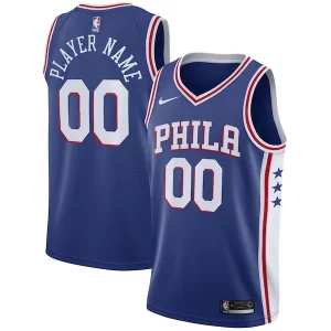 Eccezionale Versatile Robusto Philadelphia 76ers Nike 2020/21 Swingman Custom Jersey Icon Edition Royal