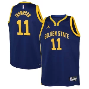Gorgeous Klay Thompson Golden State Warriors Jordan Brand Youth Swingman Jersey Statement Edition Blue