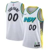 Sofisticato Cool Prestigioso Indiana Pacers Nike Unisex 2024/25 Custom Swingman Jersey City Edition White