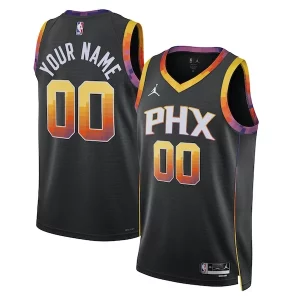 Trendy Phoenix Suns Jordan Brand Unisex 2022/23 Swingman Custom Jersey Statement Edition Black