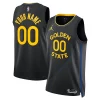 Magnifico Golden State Warriors Jordan Brand Unisex 2024/25 Custom Swingman Jersey Statement Edition Black
