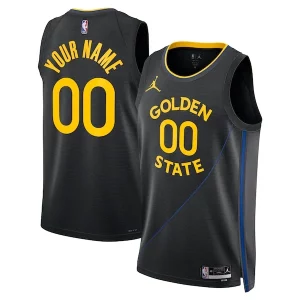Magnifico Golden State Warriors Jordan Brand Unisex 2024/25 Custom Swingman Jersey Statement Edition Black