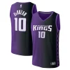 Fantastico Gorgeous DeMar DeRozan Sacramento Kings Fast Break Replica Jersey Statement Edition Purple