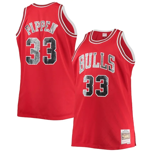 Sofisticato Scottie Pippen Chicago Bulls Big & Tall 1997/98 NBA 75th Anniversary Diamond Swingman Jersey Red
