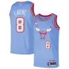 Comodo Elegante Duraturo Zach LaVine Chicago Bulls Nike Swingman Player Jersey City Edition Blue