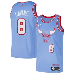 Comodo Elegante Duraturo Zach LaVine Chicago Bulls Nike Swingman Player Jersey City Edition Blue