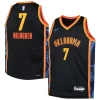 Moderno Chet Holmgren Oklahoma City Thunder Nike Youth 2024/25 Swingman Player Jersey City Edition Black