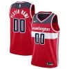 Raffinato Pratico Accattivante Washington Wizards Nike 2020/21 Swingman Custom Jersey Icon Edition Red