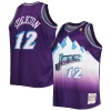 Incantevole Raffinato John Stockton Utah Jazz Big & Tall Hardwood Classics 1996/97 Swingman Jersey Purple