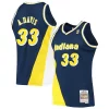 Fascinante Antonio Davis Indiana Pacers 1996/97 Hardwood Classics Swingman Jersey Navy