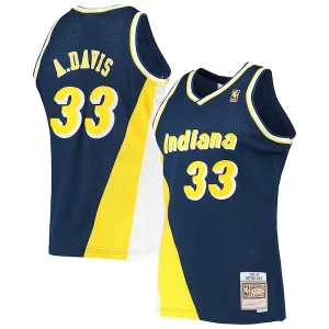 Fascinante Antonio Davis Indiana Pacers 1996/97 Hardwood Classics Swingman Jersey Navy