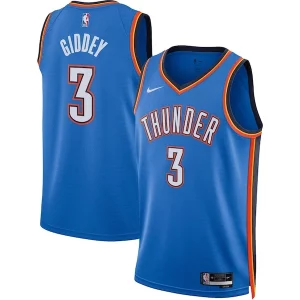 Robusto Versatile Josh Giddey Oklahoma City Thunder Nike Unisex Swingman Jersey Icon Edition Blue