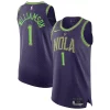 Elegante Zion Williamson New Orleans Pelicans Nike 2024/25 Authentic Player Jersey City Edition Purple