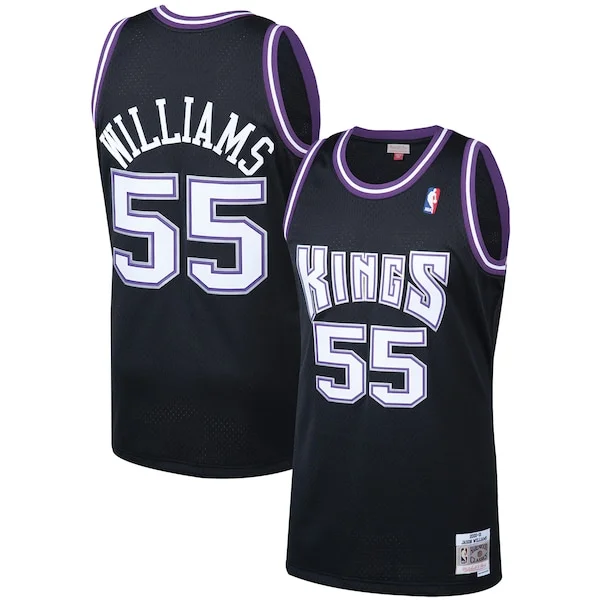 Meraviglioso Jason Williams Sacramento Kings 2000/01 Hardwood Classics Swingman Jersey Black