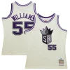 Fantastico Duraturo Jason Williams Sacramento Kings Chainstitch Swingman Jersey Cream