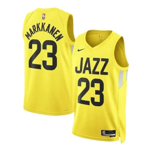 Classico Lauri Markkanen Utah Jazz Nike Unisex Swingman Jersey Association Edition Gold