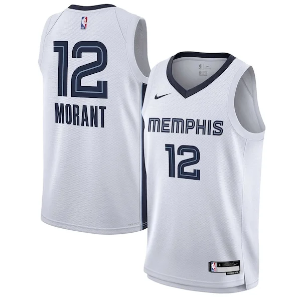 Bellissimo Magnifico Accattivante Ja Morant Memphis Grizzlies Nike Youth Swingman Jersey Association Edition White