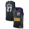 Lussuoso Resistente Trendy Jamal Murray Denver Nuggets Nike Unisex 2023/24 Swingman Jersey Black City Edition