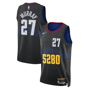 Lussuoso Resistente Trendy Jamal Murray Denver Nuggets Nike Unisex 2023/24 Swingman Jersey Black City Edition