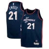 Robusto Carino Joel Embiid Philadelphia 76ers Nike Youth Swingman Replica Jersey City Edition Navy