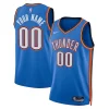 Duraturo Eccezionale Delizioso Oklahoma City Thunder Nike Unisex Swingman Custom Jersey Blue Icon Edition