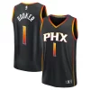 Sofisticato Comodo Devin Booker Phoenix Suns Fast Break Replica Player Jersey Statement Edition Black