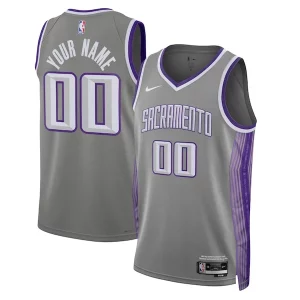 Lussuoso Incantevole Sacramento Kings Nike Unisex 2022/23 Swingman Custom Jersey City Edition Black