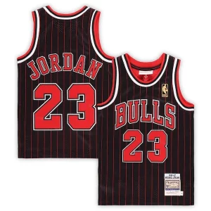 Splendido Magnifico Michael Jordan Chicago Bulls Preschool 1996/97 Hardwood Classics Authentic Jersey Black/Red/White