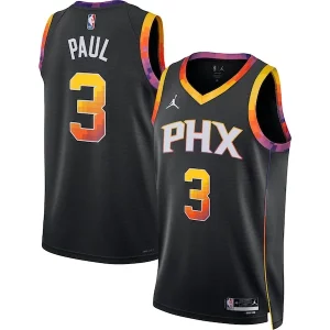 Prestigioso Chris Paul Phoenix Suns Jordan Brand Unisex Swingman Jersey Statement Edition Black