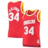Fascinante Attraente Cool Hakeem Olajuwon Houston Rockets Women's 1993/94 Hardwood Classics Swingman Jersey Red/Navy