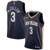 Stupendo Prestigioso Trendy C.J. McCollum New Orleans Pelicans Nike Swingman Jersey Icon Edition Navy