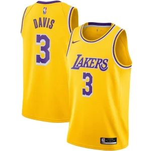 Delizioso Carino Gorgeous Anthony Davis Los Angeles Lakers Nike Swingman Jersey Gold Icon Edition