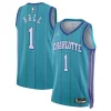 Delizioso Sofisticato Pratico LaMelo Ball Charlotte Hornets Jordan Brand Unisex 2023/24 Swingman Replica Jersey Classic Edition Teal