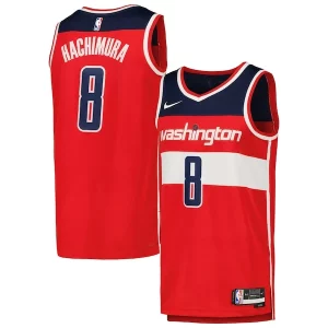 Elegante Rui Hachimura Washington Wizards Nike Swingman Jersey Red